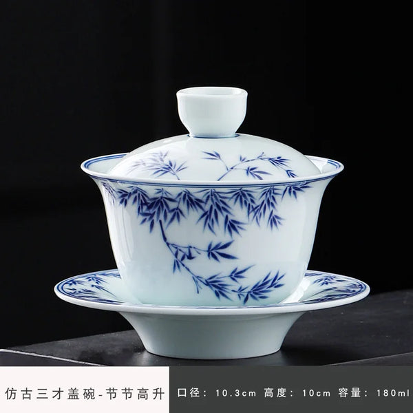 Gaiwan Ceramic Tea Tureen-ToShay.org