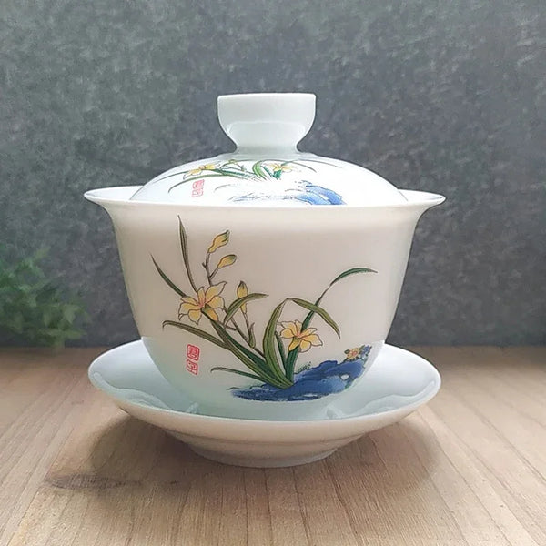 Gaiwan Ceramic Tea Tureen-ToShay.org