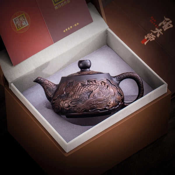 Dragon Clay Teapot-ToShay.org