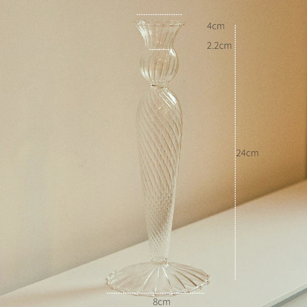 Glass Candle Holder-ToShay.org