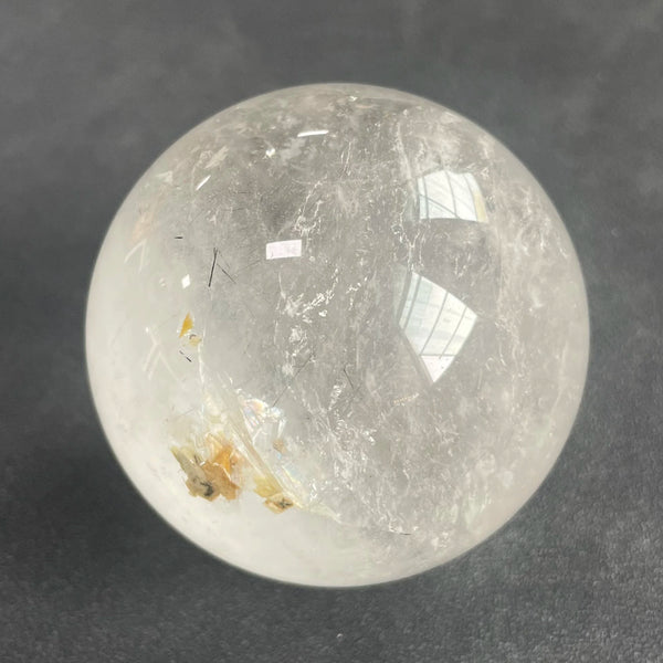 White Rutilated Crystal Ball-ToShay.org