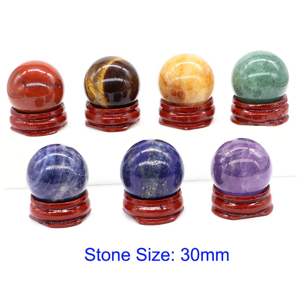 Chakra Crystal Ball Sets-ToShay.org