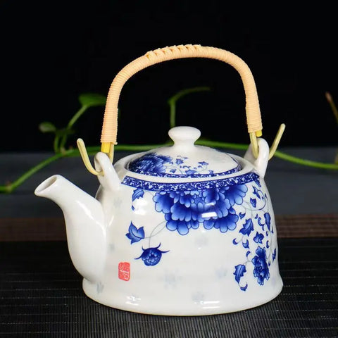 Glaze Porcelain Tea Pot-ToShay.org