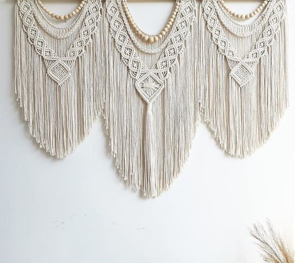 Macrame Tapestry Wall Hanging-ToShay.org