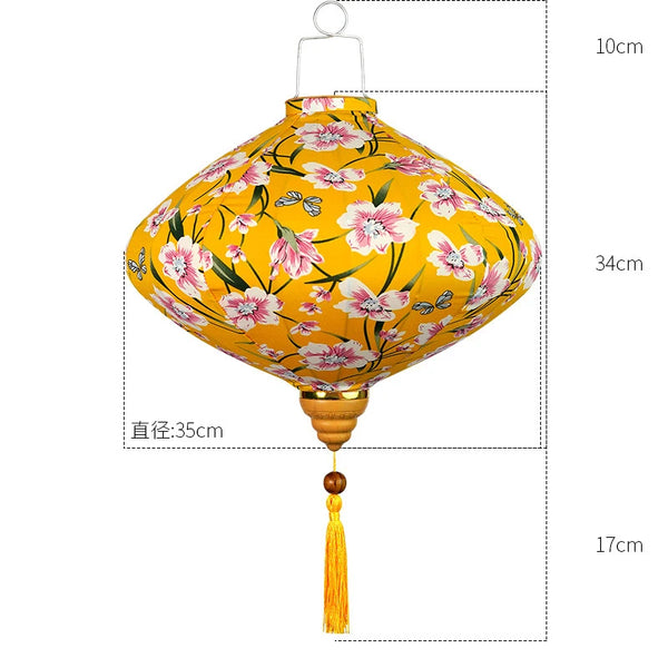 Flower Print Lantern-ToShay.org