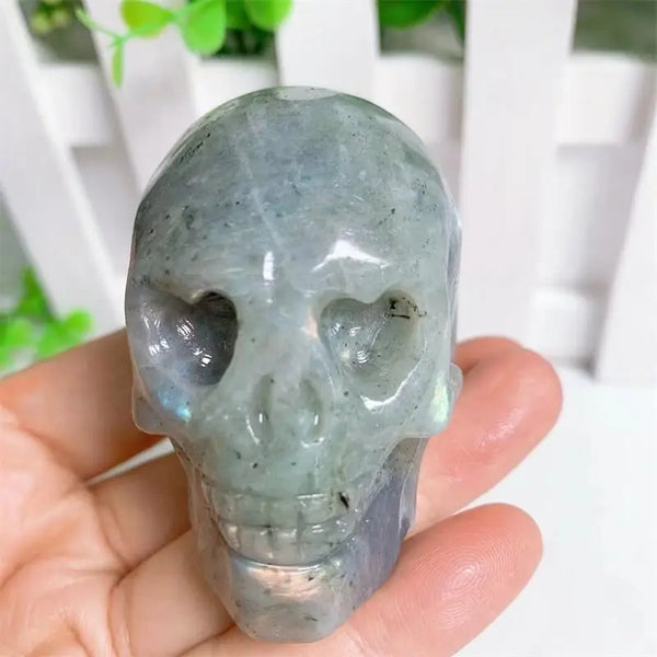 Blue Labradorite Skull-ToShay.org