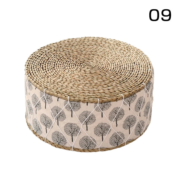 Rattan Foot Stool-ToShay.org