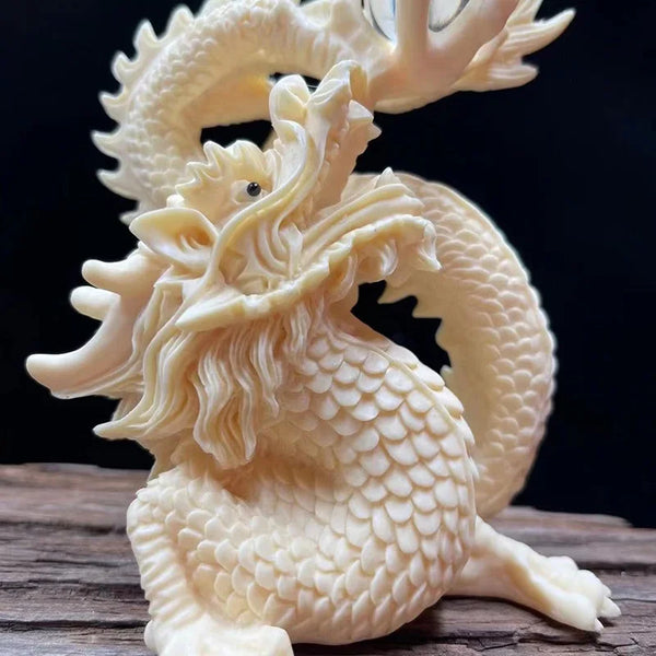 White Dragon Statue-ToShay.org