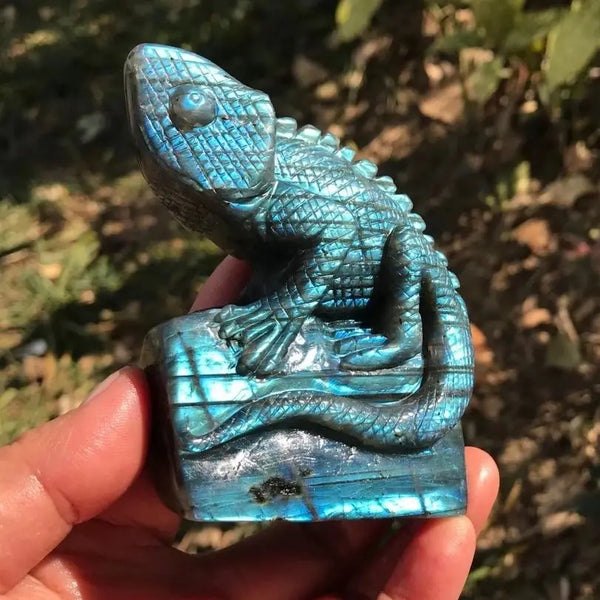 Blue Labradorite Lizard-ToShay.org