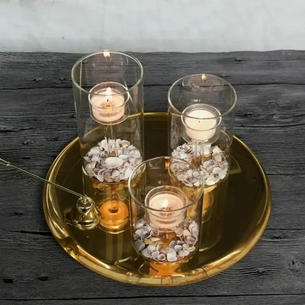 Glass Candle Holders-ToShay.org