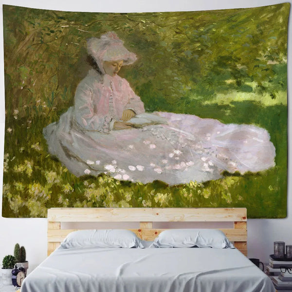 Monet Art Tapestry-ToShay.org