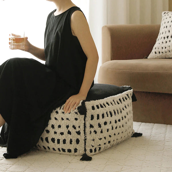 Fabric Footstool-ToShay.org