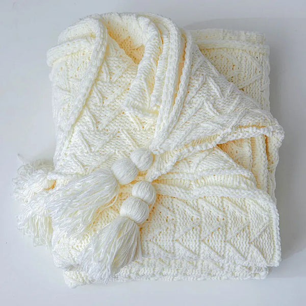 Woven Chenille Blanket-ToShay.org