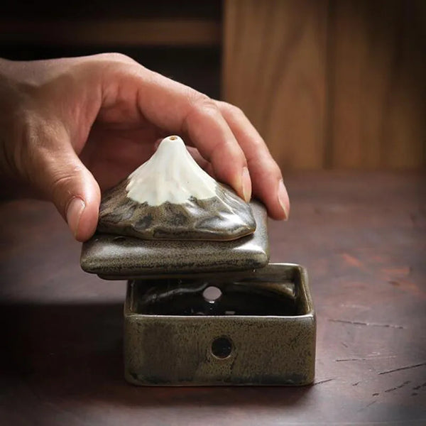 Mountain Backflow Incense Holder-ToShay.org