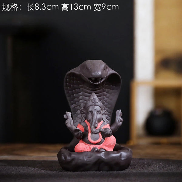 Ganesha Snake Incense Burner-ToShay.org