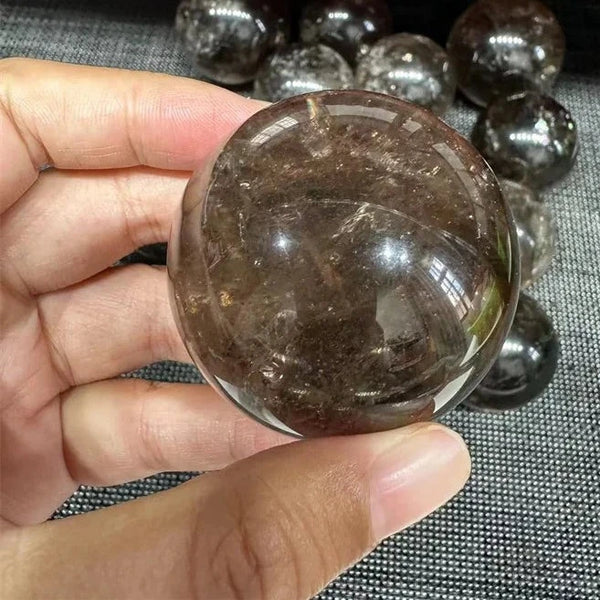 Brown Smoky Quartz Crystal Ball-ToShay.org