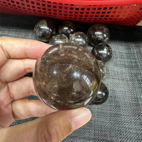 Smoky Quartz Crystal Ball-ToShay.org