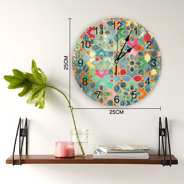 Moroccan Wall Clock-ToShay.org