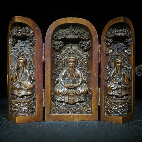 Wood Buddha Box-ToShay.org