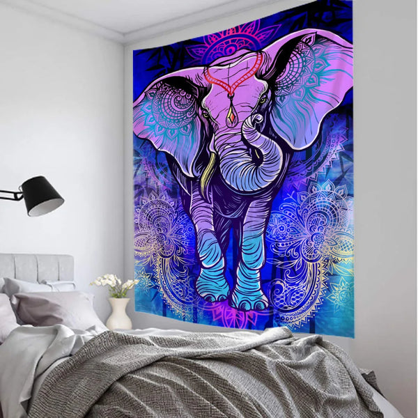 Elephant Art Tapestry-ToShay.org