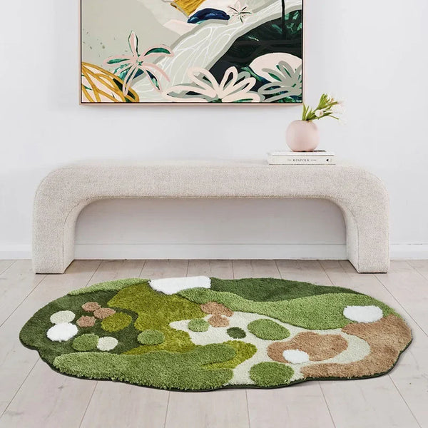 Moss Garden Rug-ToShay.org