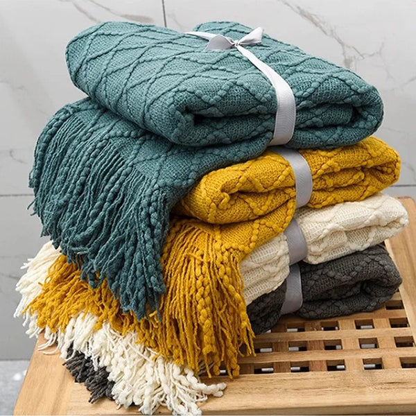 Woven Throw Blanket-ToShay.org