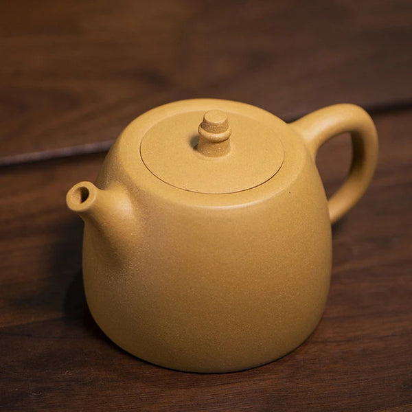 Yellow Yixing Clay Teapot-ToShay.org