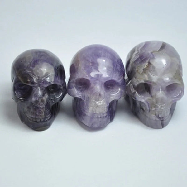 Purple Dream Amethyst Skull-ToShay.org