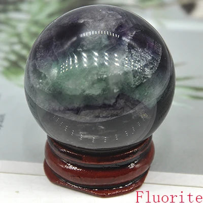 Mixed Quartz Crystal Ball-ToShay.org