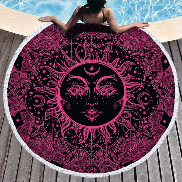 Sun Moon Beach Mat-ToShay.org