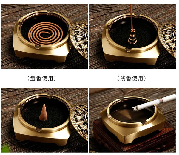 Copper Pan Incense Burner-ToShay.org