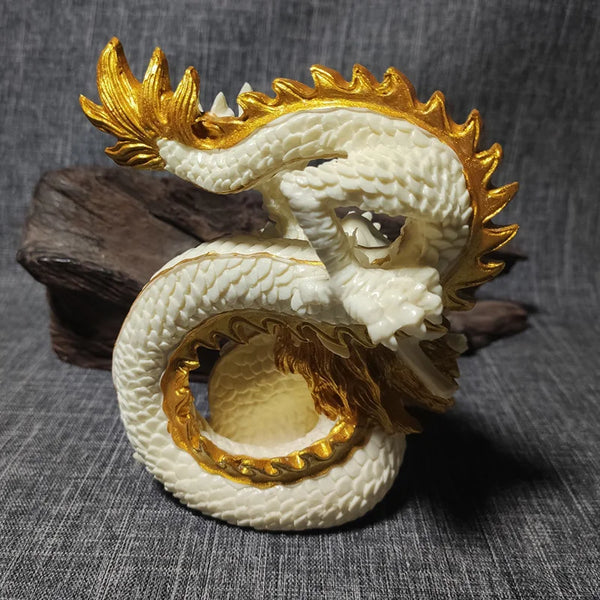 White Dragon Statue-ToShay.org