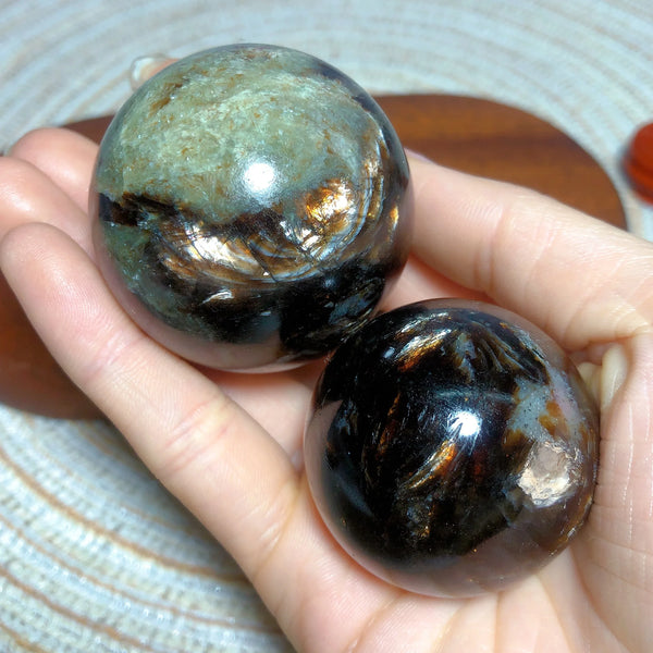 Gold Flash Mica Ball-ToShay.org