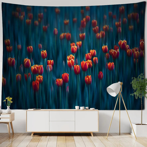 Flower Art Tapestry-ToShay.org