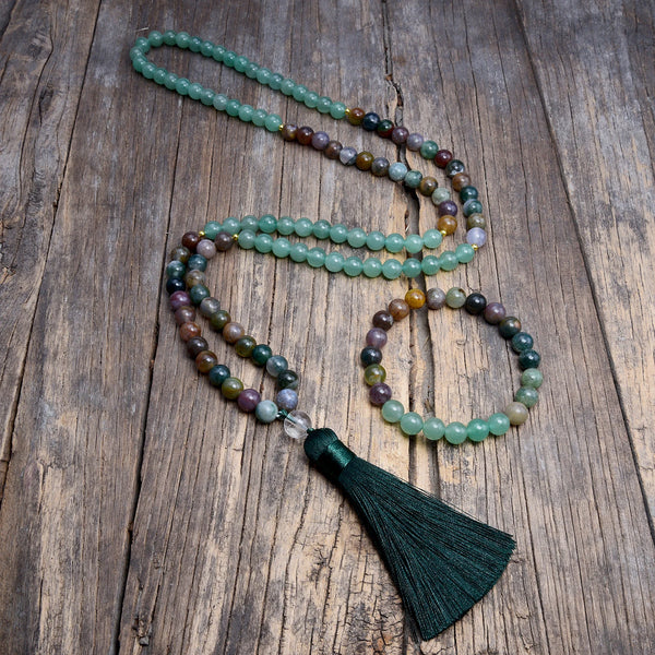 Green Aventurine Mala Beads-ToShay.org