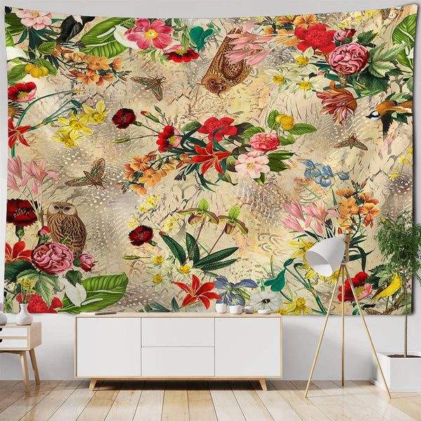 Flower Art Tapestry-ToShay.org