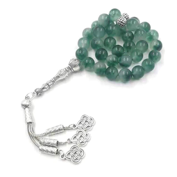 Green Jade Prayer Beads-ToShay.org