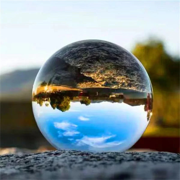 Clear Crystal Glass Ball-ToShay.org