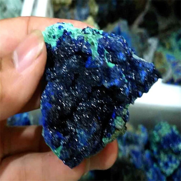 Blue Azurite Malachite Crystal-ToShay.org