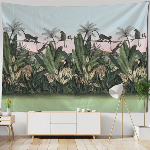 Tropical Rainforest Tapestry-ToShay.org