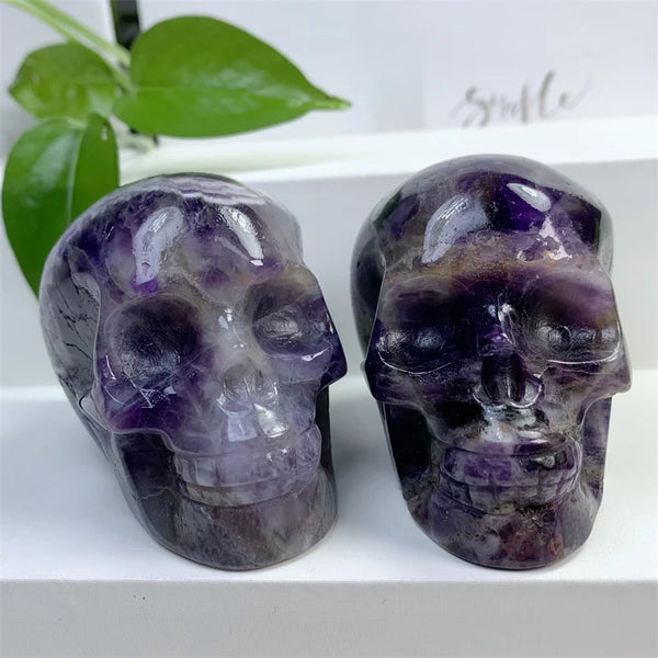 Purple Dream Amethyst Skull-ToShay.org