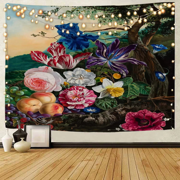 Lotus Flower Art Tapestry-ToShay.org