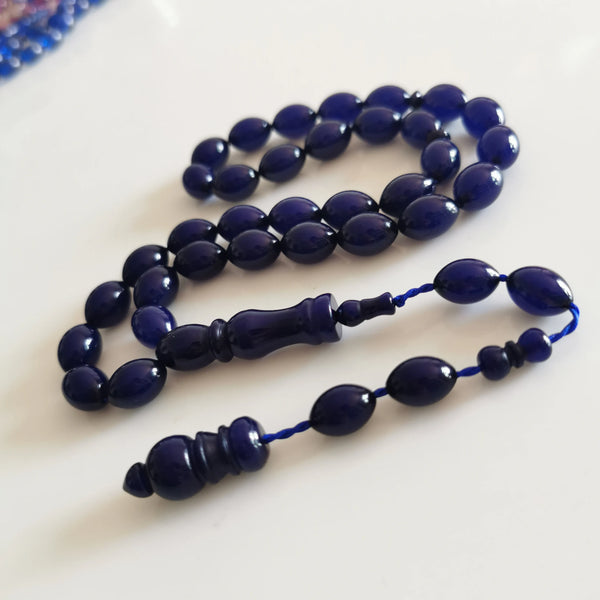 Blue Prayer Beads-ToShay.org