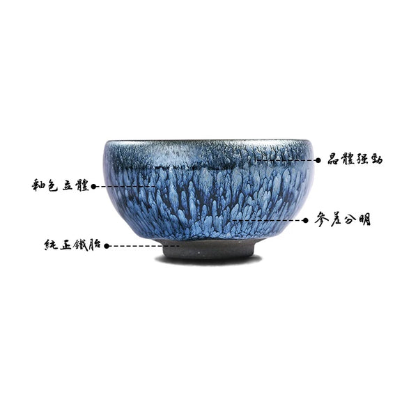 Blue Glaze Ceramic Cup-ToShay.org