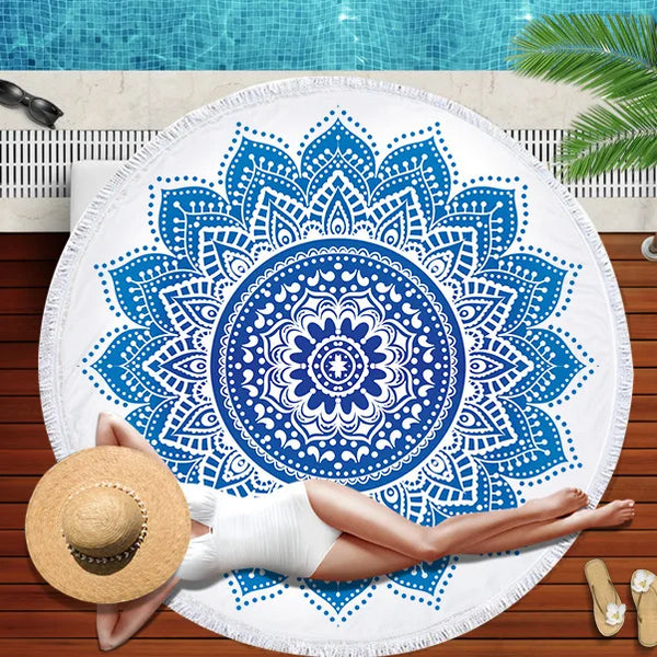 Mandala Beach Mat-ToShay.org