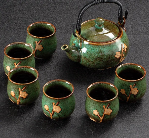 Glazed Ceramic Tea Sets-ToShay.org