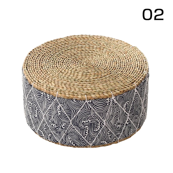 Rattan Foot Stool-ToShay.org