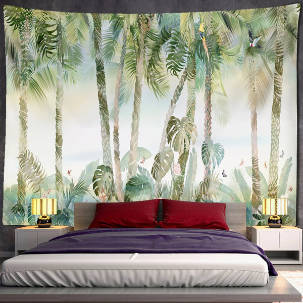 Tropical Garden Tapestry-ToShay.org