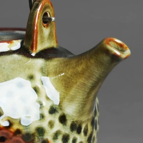 Glazed Ceramic Teapot-ToShay.org