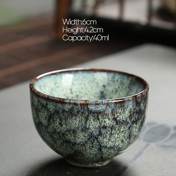 Glazed Ceramic Tea Bowl-ToShay.org